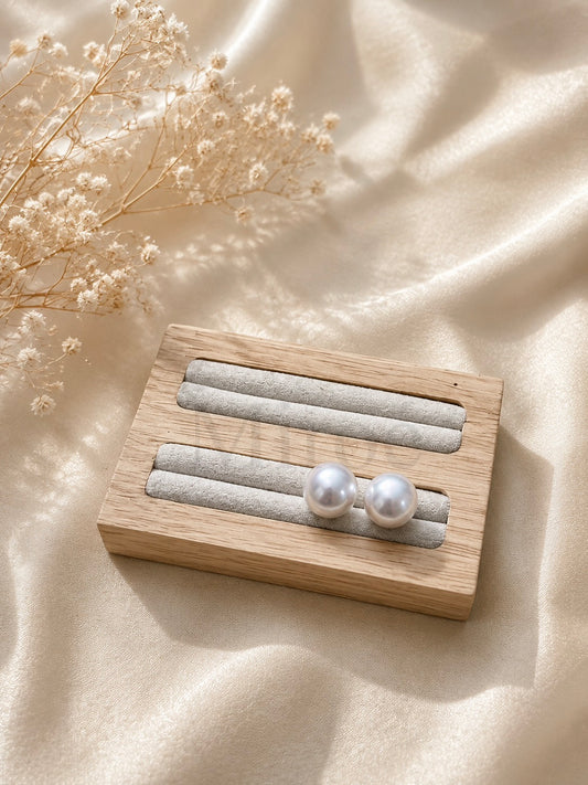 12.8mm Sayo Freshwater Pearl Earring