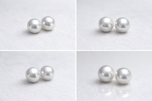 10mm Australian White Pearl Earrings