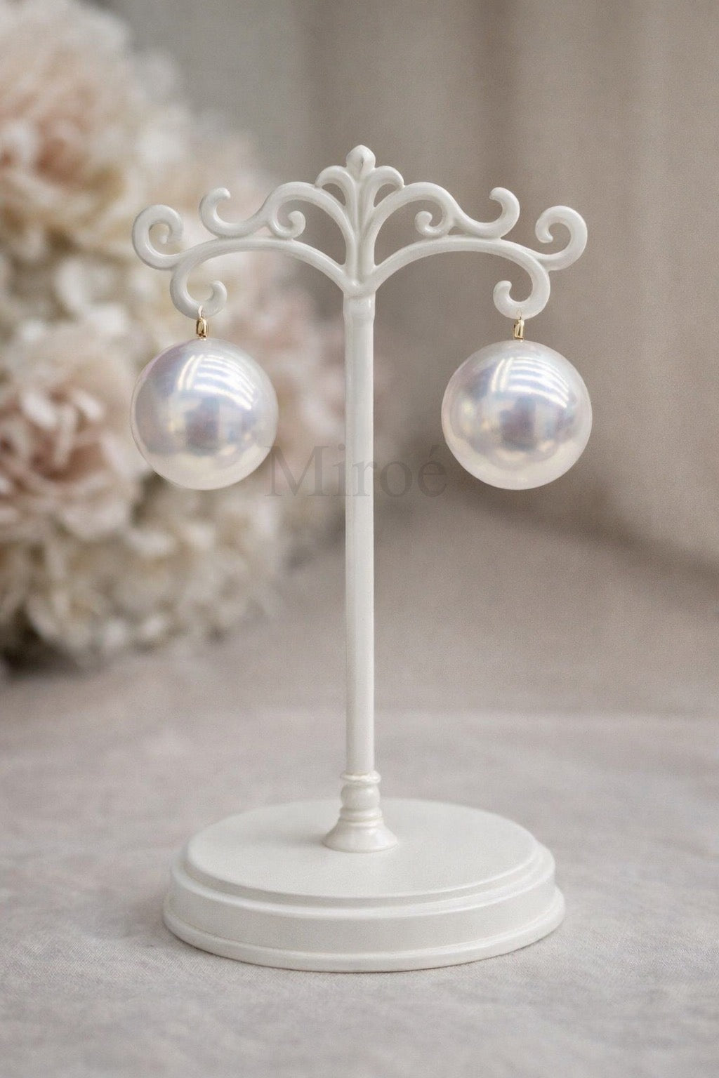 12-13mm & 13-14mm Top Grade Freshwater WhitePearl (Sayo) Earrings
