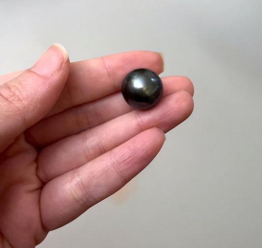 14.7mm Tahitian Peacock Green Pearl