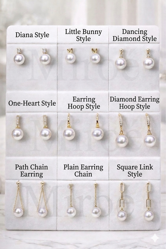 6–7mm Japanese Akoya Pearl Earrings |Made to You