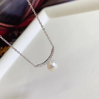 7.5mm 微笑Akoya 珠珠頸鏈 (Pre-Order）