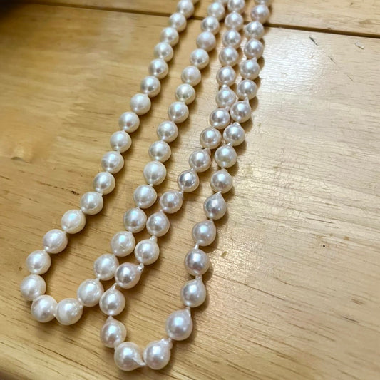 Japanese Akoya Pearl Necklace | 7mm | Hong Kong Exclusive