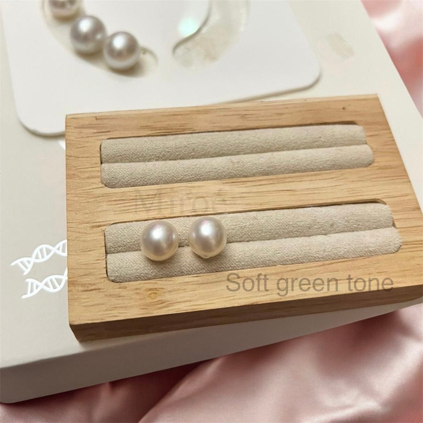 9mm Australian White Pearl Earring | Studio Price