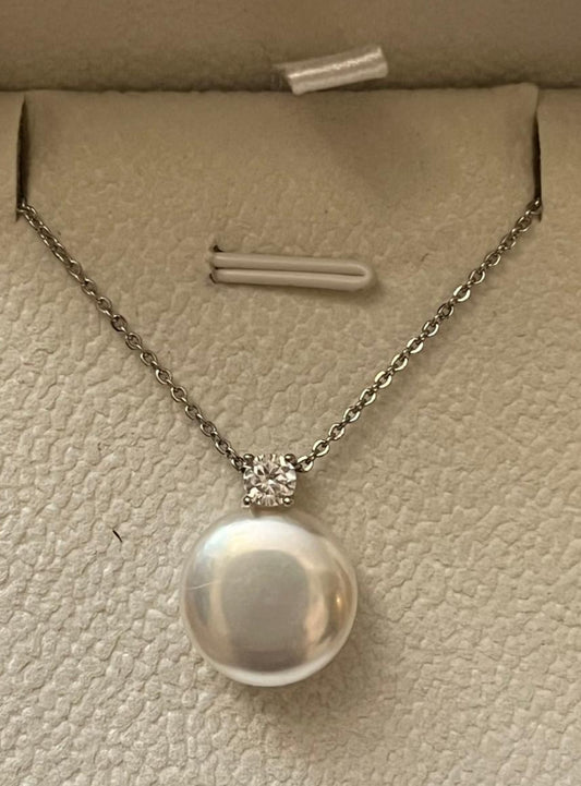 15-16mm Button Pearl Pendant