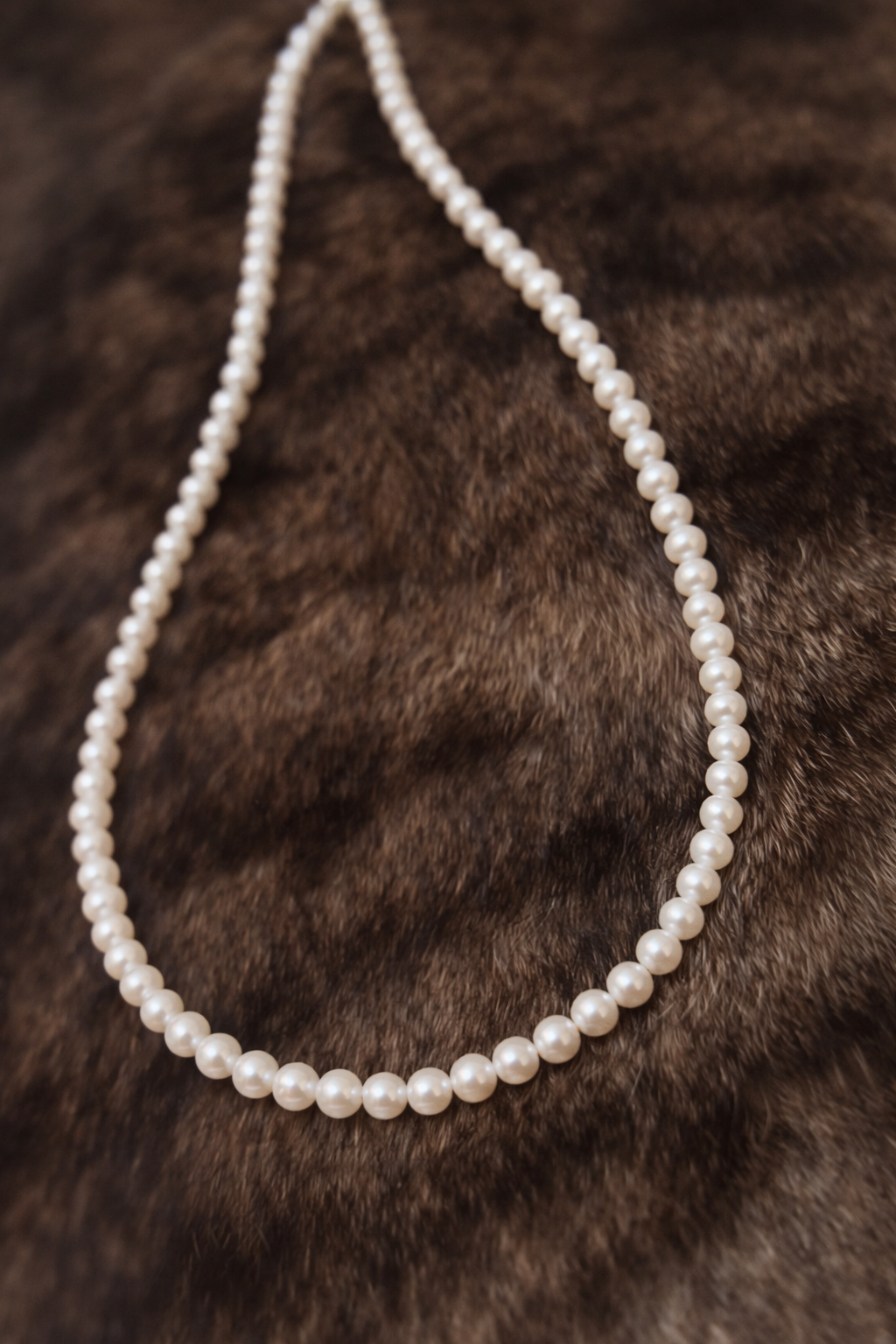 5mm 淡水無核珍珠頸鏈