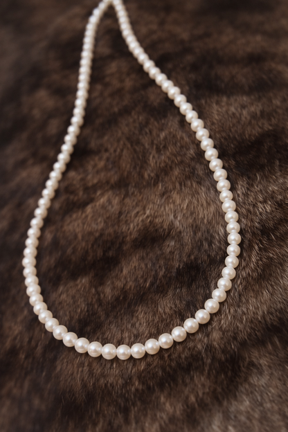 5mm 淡水無核珍珠頸鏈