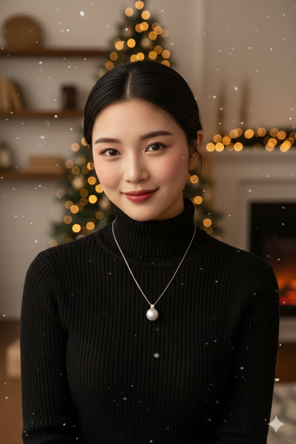 10-11mm 經典款式賽澳白珍珠項錬 (Pre-order)