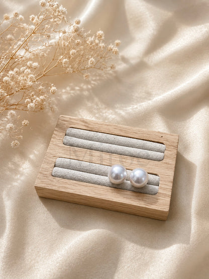 12.8mm Sayo Freshwater Pearl Earring