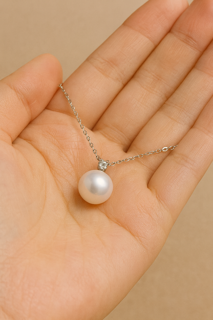 10-11mm 經典款式賽澳白珍珠項錬 (Pre-order)