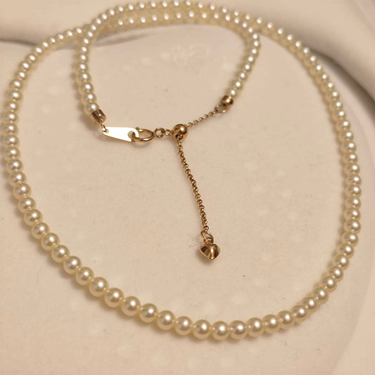 3-3.5mm 日本海水 Akoya 珍珠頸鏈