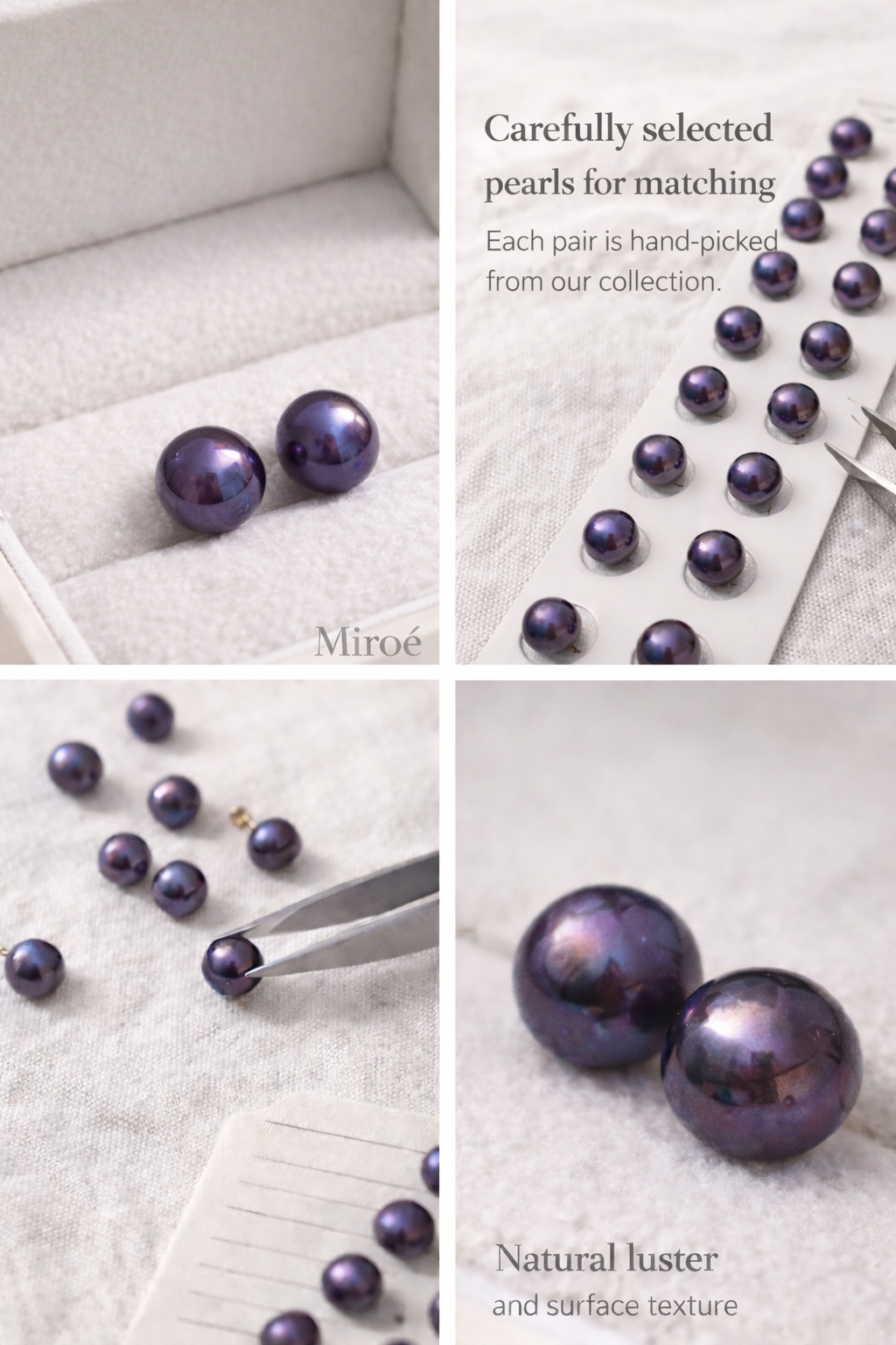 10-11mm Freshwater Baroque Pearl Earrings