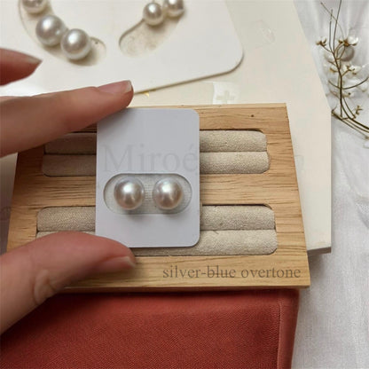 9mm Australian White Pearl Earring | Studio Price