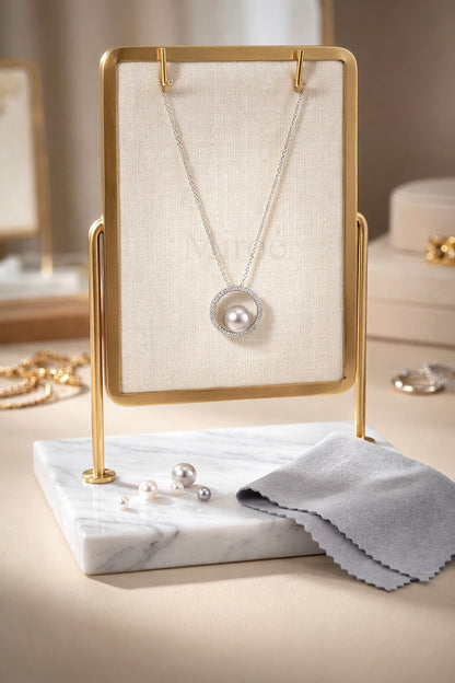 7–8mm Grey Freshwater Pearl Necklace