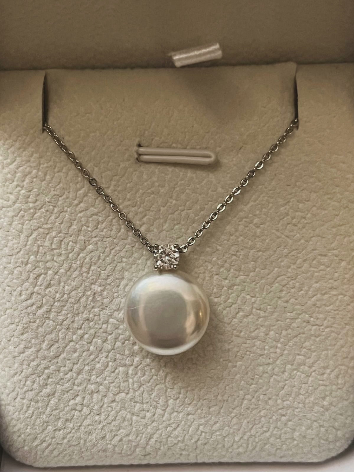 15-16mm Button Pearl Pendant