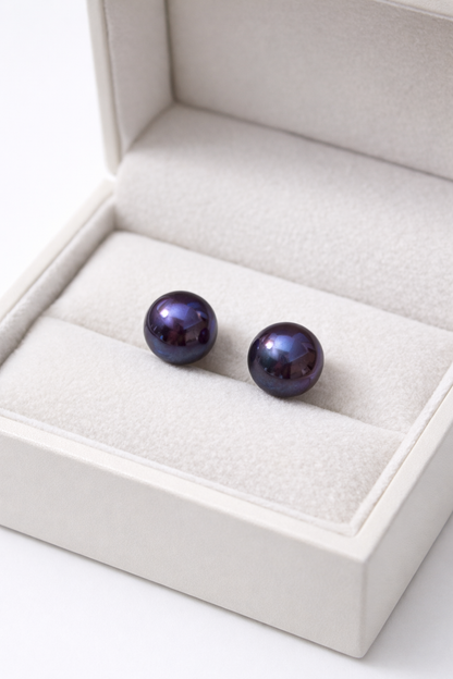 10-11mm Freshwater Baroque Pearl Earrings