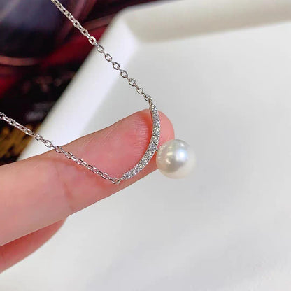 7.5mm 微笑Akoya 珠珠頸鏈 (Pre-Order）