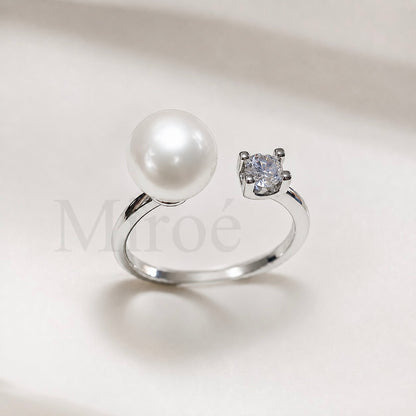 Aurora Freshwater Pearl Open Ring