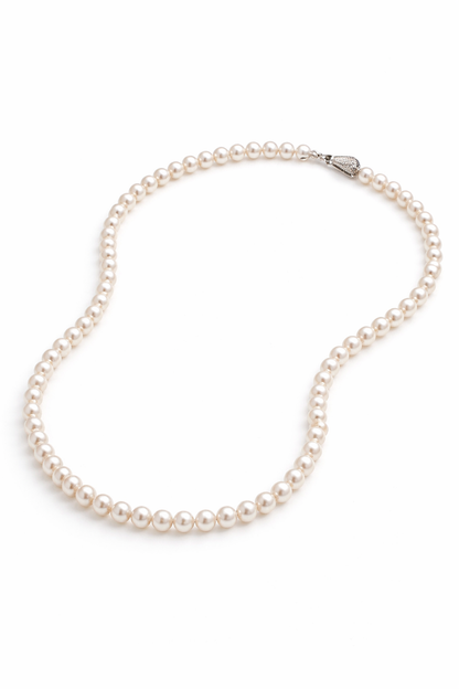 5mm 淡水無核珍珠頸鏈