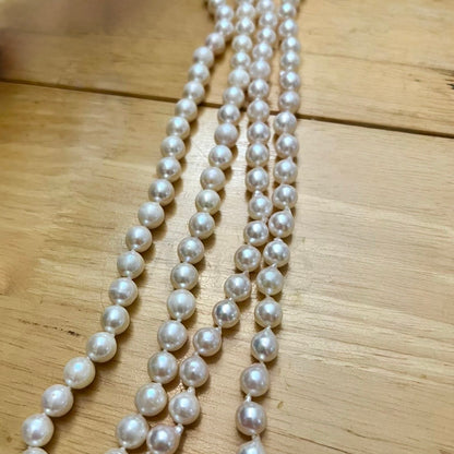 Japanese Akoya Pearl Necklace | 7mm | Hong Kong Exclusive