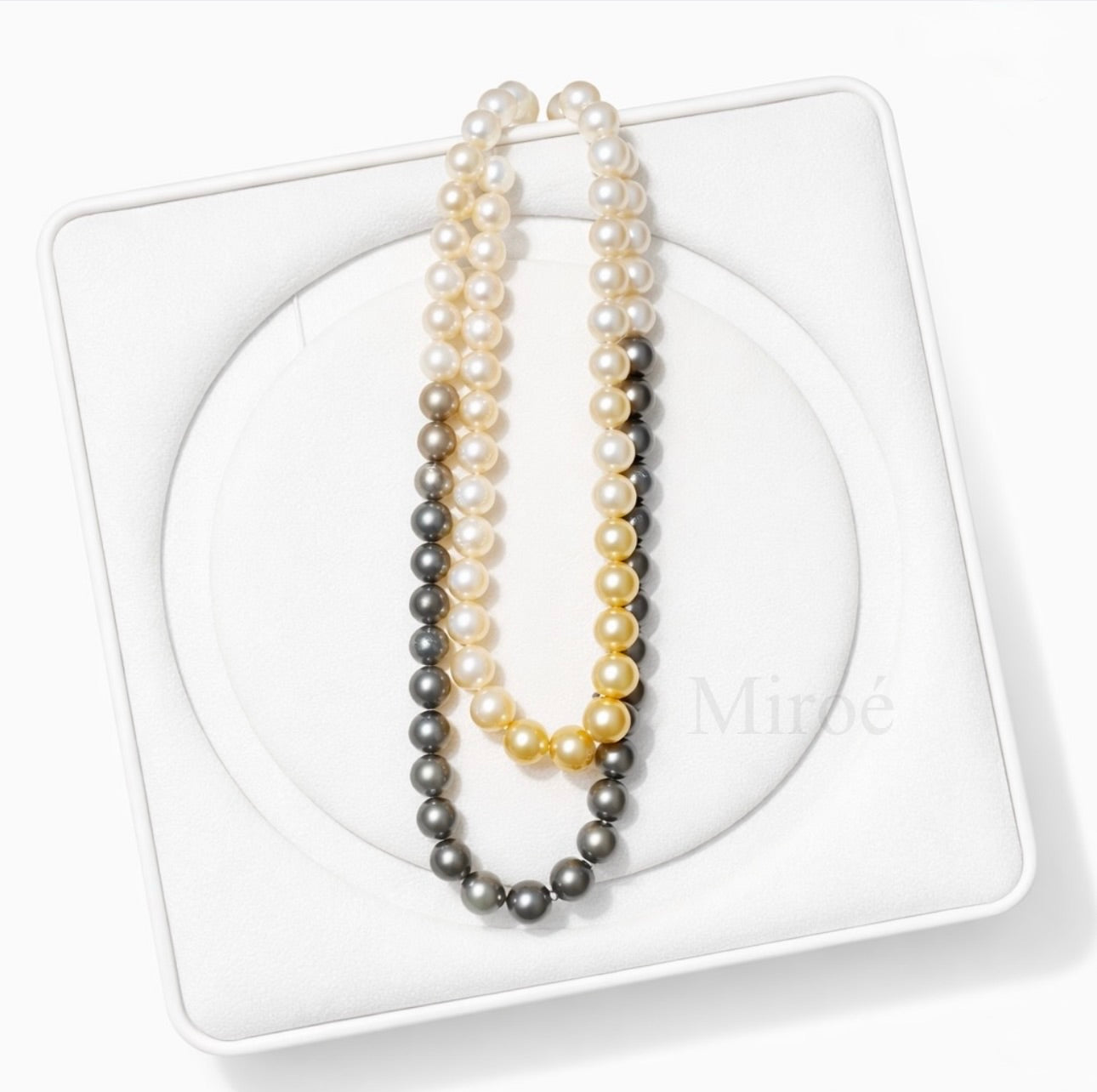 7.5-9mm Rare South Sea Pearl Long Necklace (with GRC Certified)