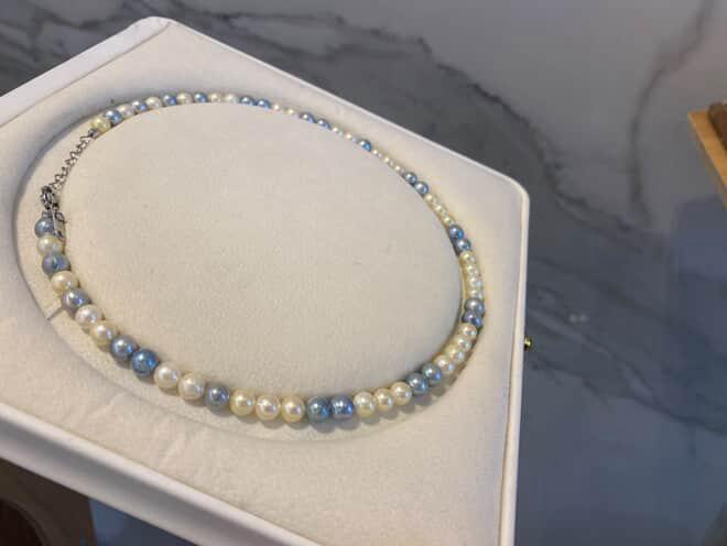 6-7mm 日本Akoya 海水珍珠頸鏈 (附GRC 證書)